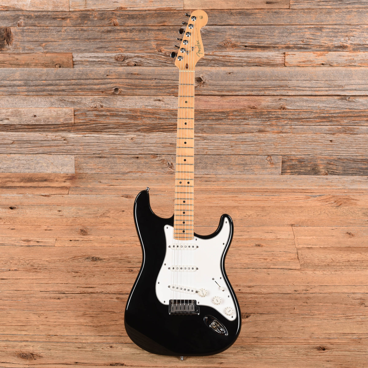 Fender American Standard Stratocaster Black 2000 Electric Guitars