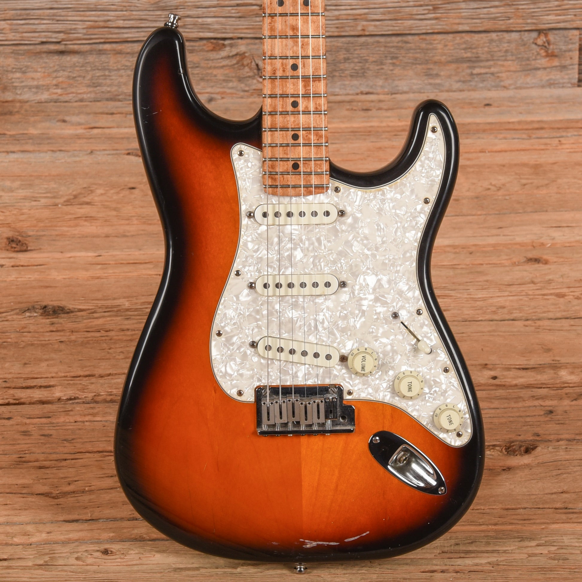 Fender American Standard Stratocaster Brown Sunburst 1997 Electric Guitars