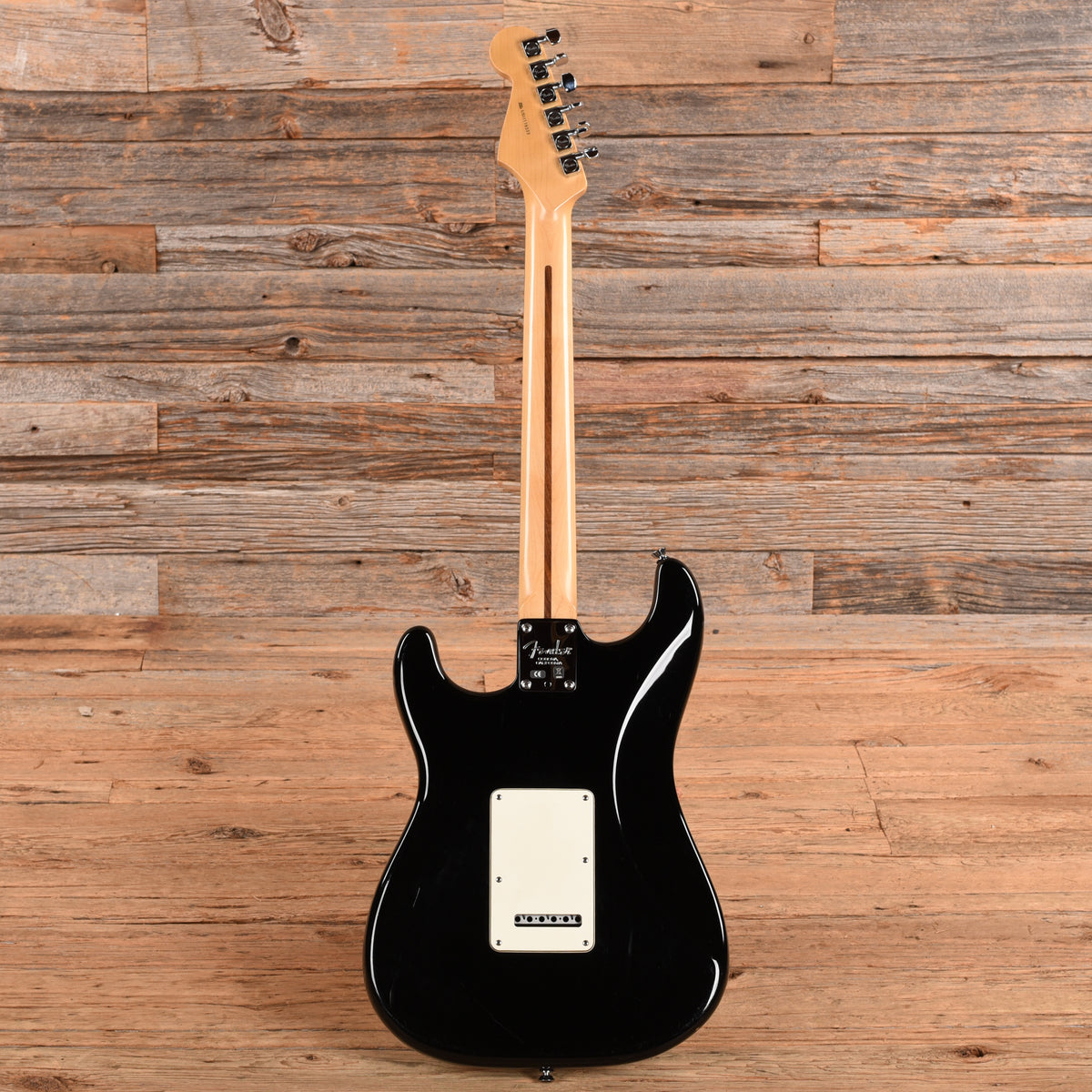 Fender American Standard Stratocaster HSS Black 2011 Electric Guitars