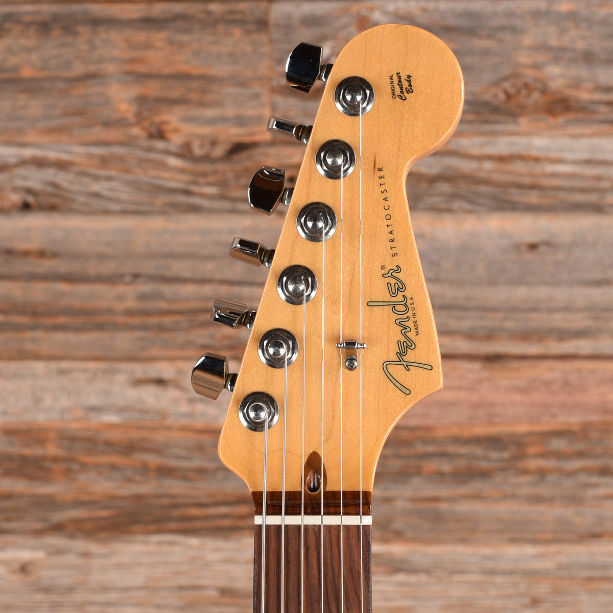 Fender American Standard Stratocaster HSS Black 2011 Electric Guitars