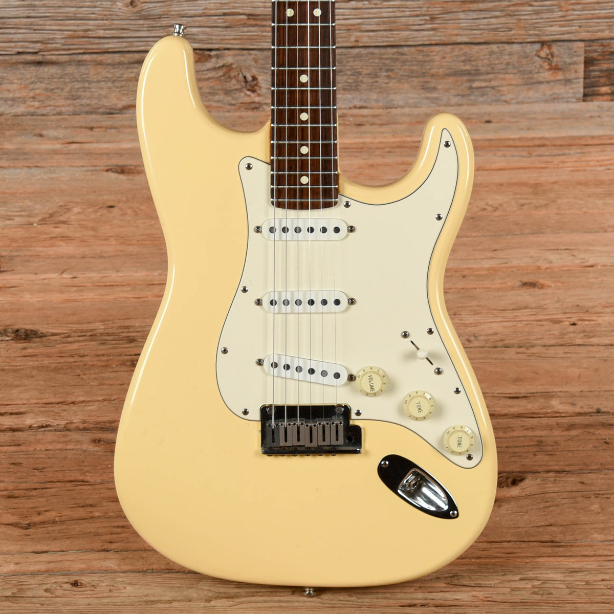 Fender American Standard Stratocaster Olympic White 1996 Electric Guitars