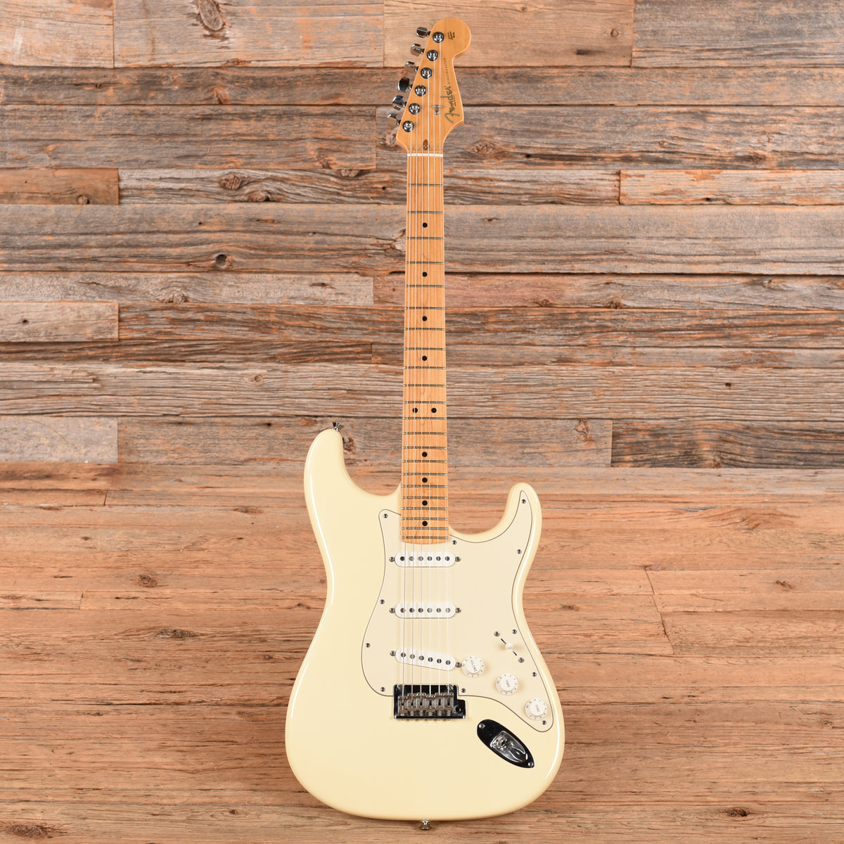 Fender American Standard Stratocaster Olympic White 2010 Electric Guitars