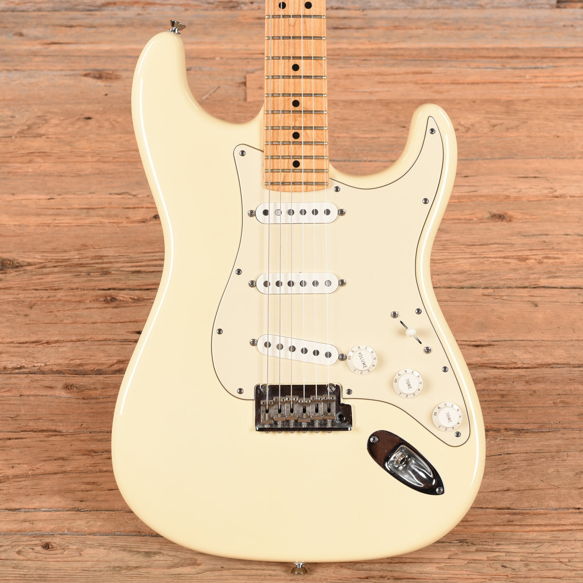 Fender American Standard Stratocaster Olympic White 2010 Electric Guitars