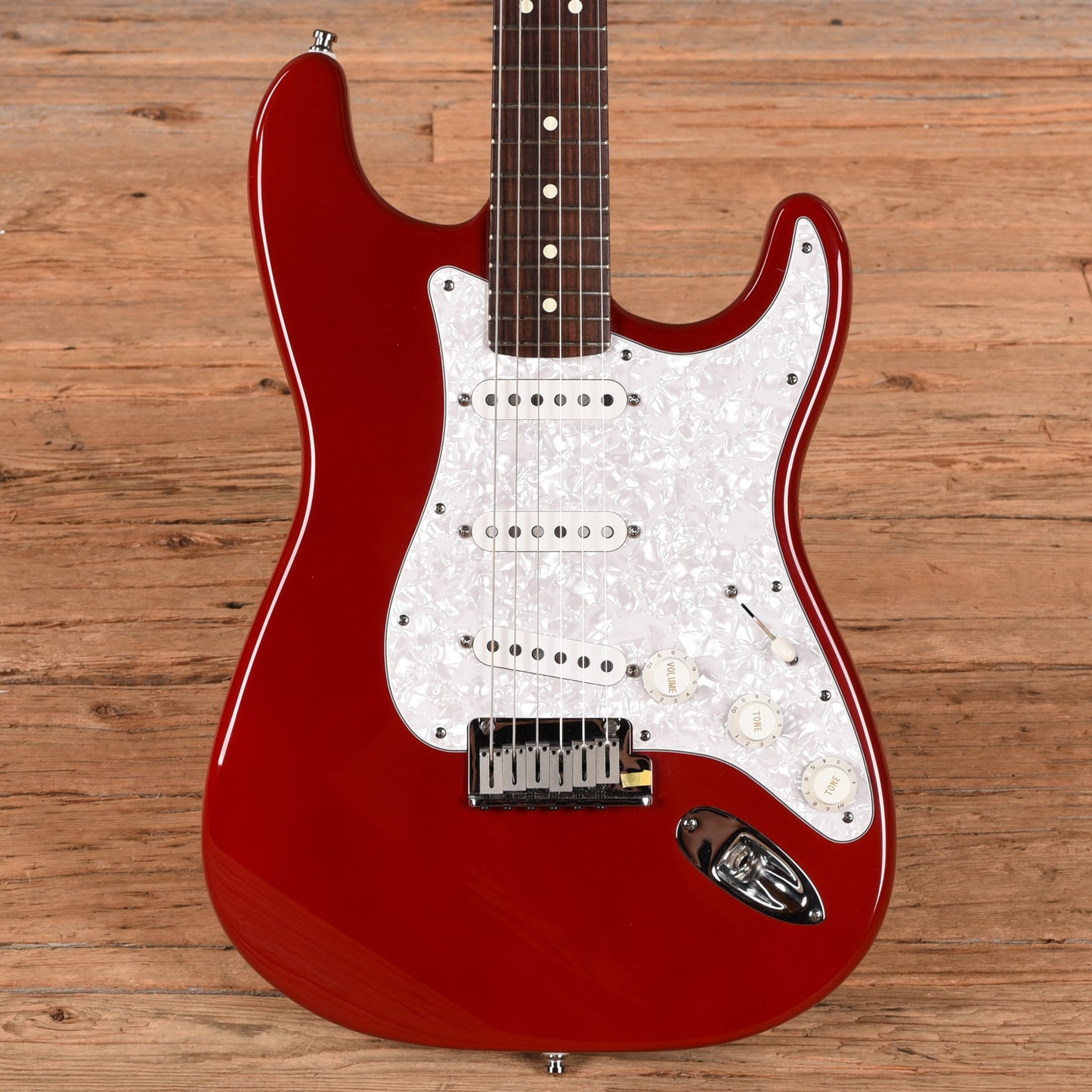 Fender American Standard Stratocaster Red 1995 Electric Guitars