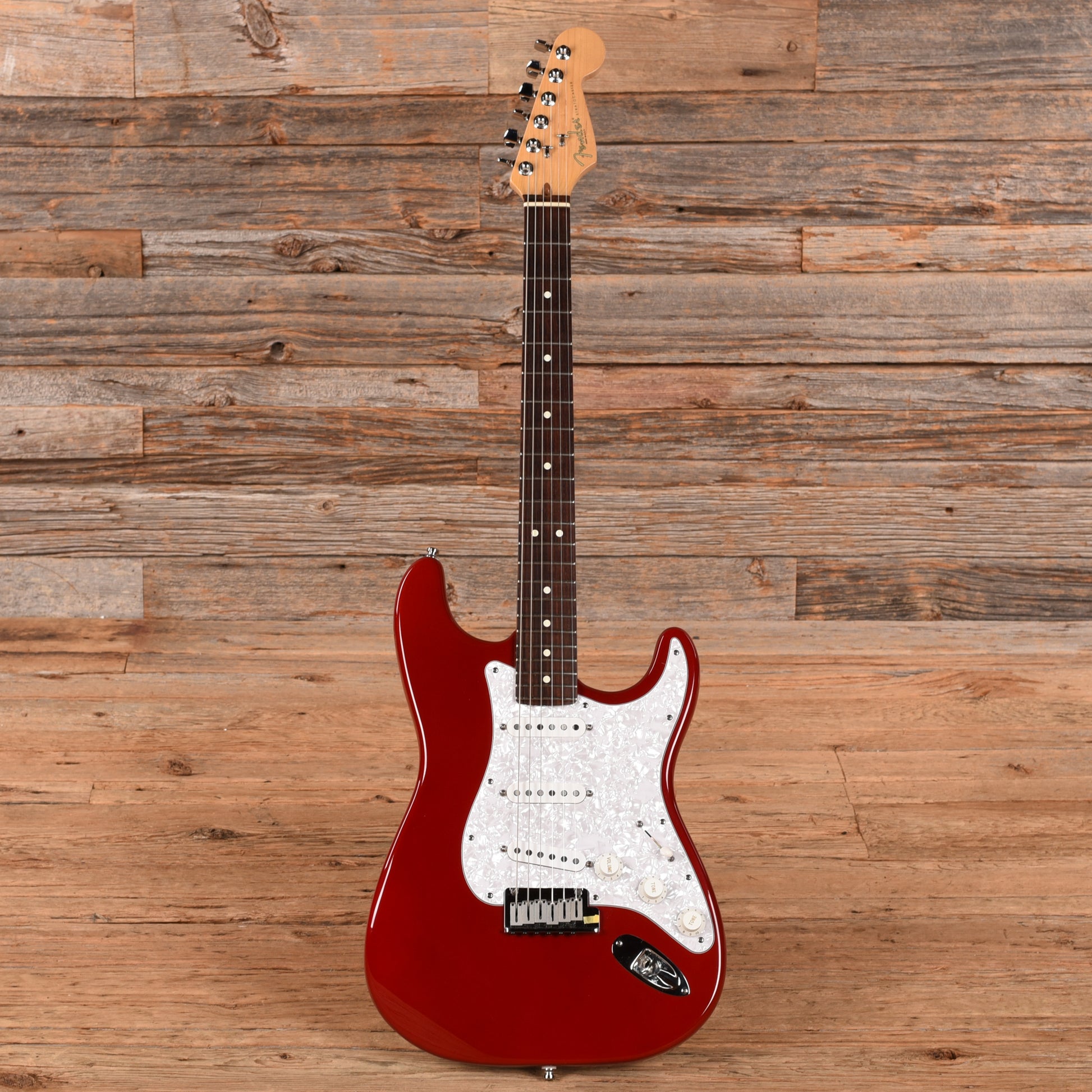 Fender American Standard Stratocaster Red 1995 Electric Guitars