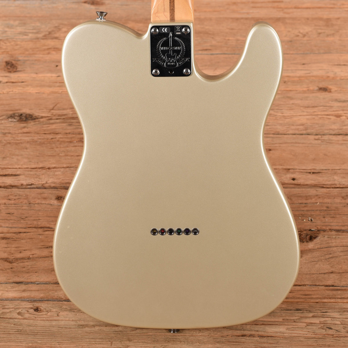 Fender American Std Telecaster 60th Anniversary (Lefty) Gold 2011 LEFTY Electric Guitars
