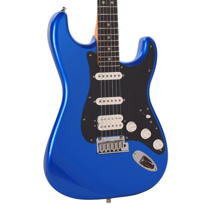 Fender American Ultra II Stratocaster HSS Noble Blue Electric Guitars