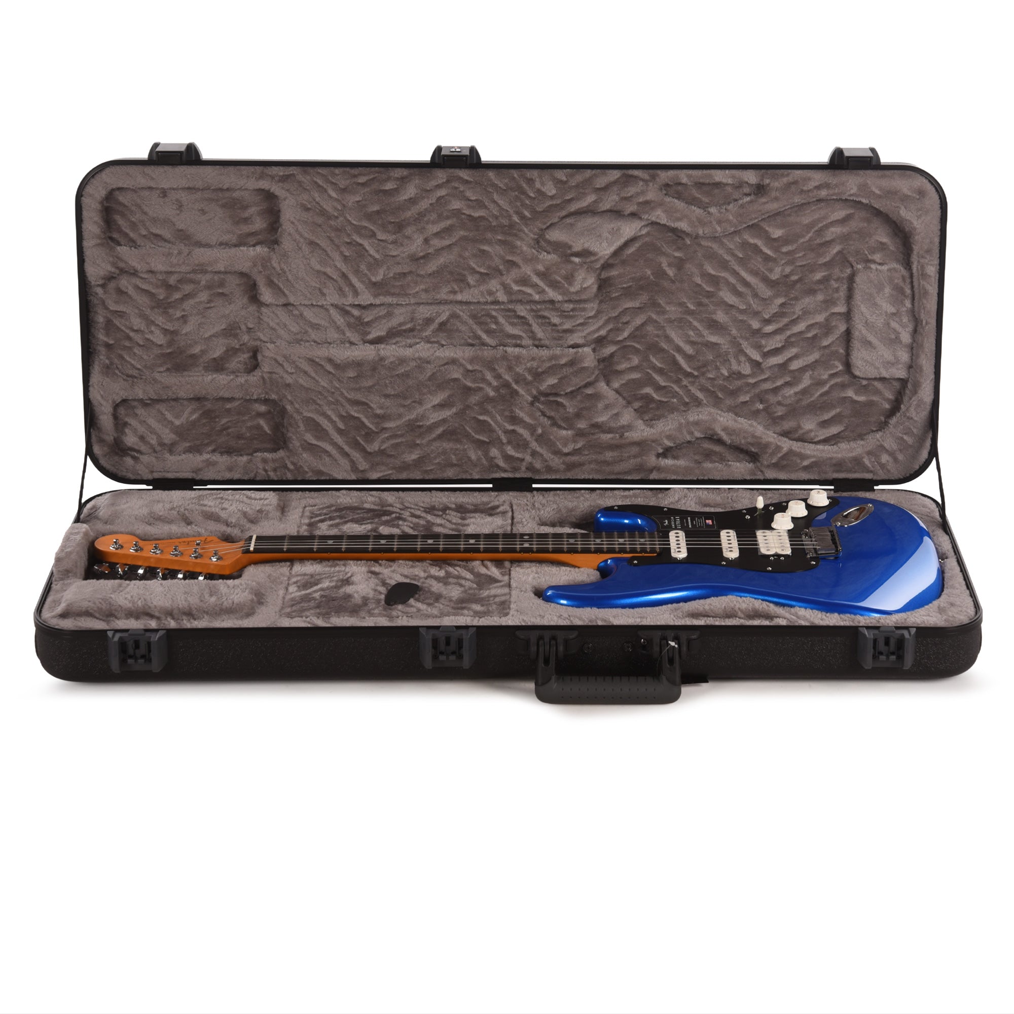Fender American Ultra II Stratocaster HSS Noble Blue Electric Guitars