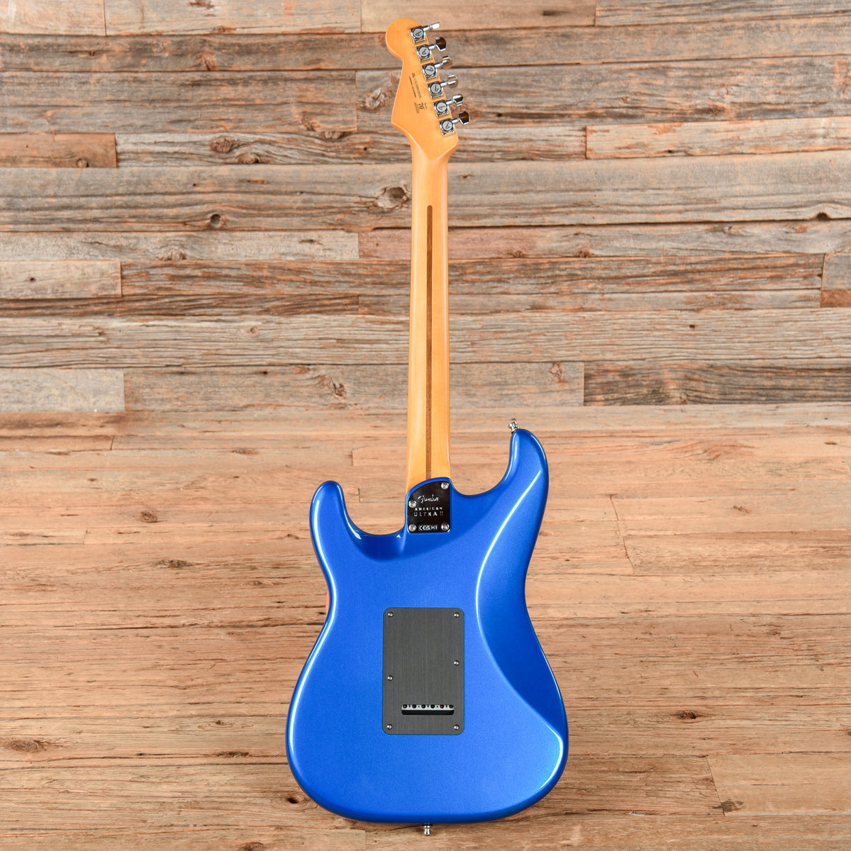 Fender American Ultra II Stratocaster Nebula Blue 2024 Electric Guitars