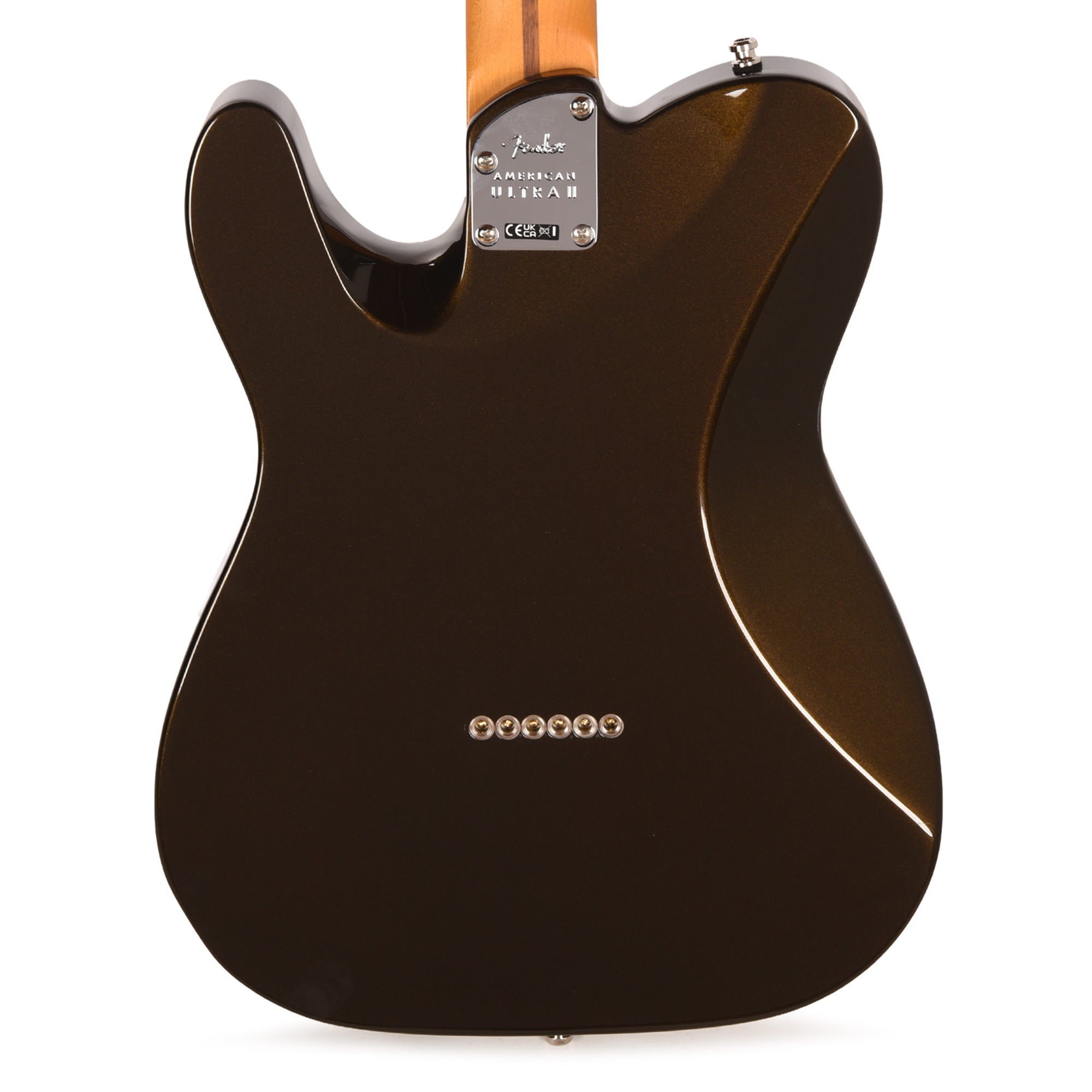 Fender American Ultra II Telecaster Texas Tea Electric Guitars