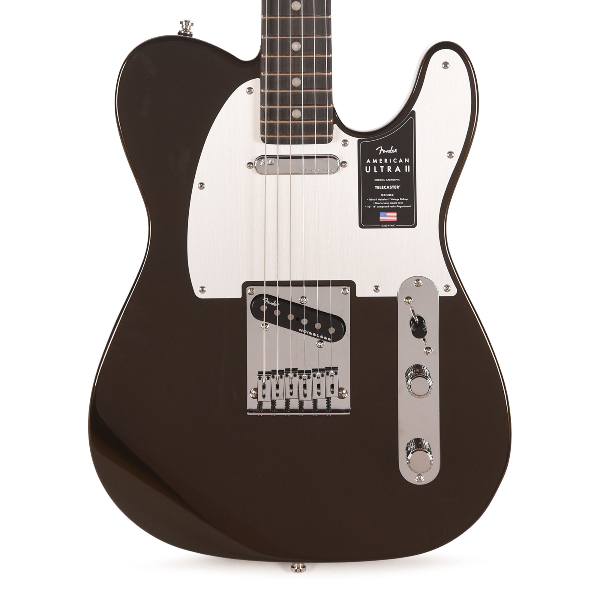 Fender American Ultra II Telecaster Texas Tea Electric Guitars