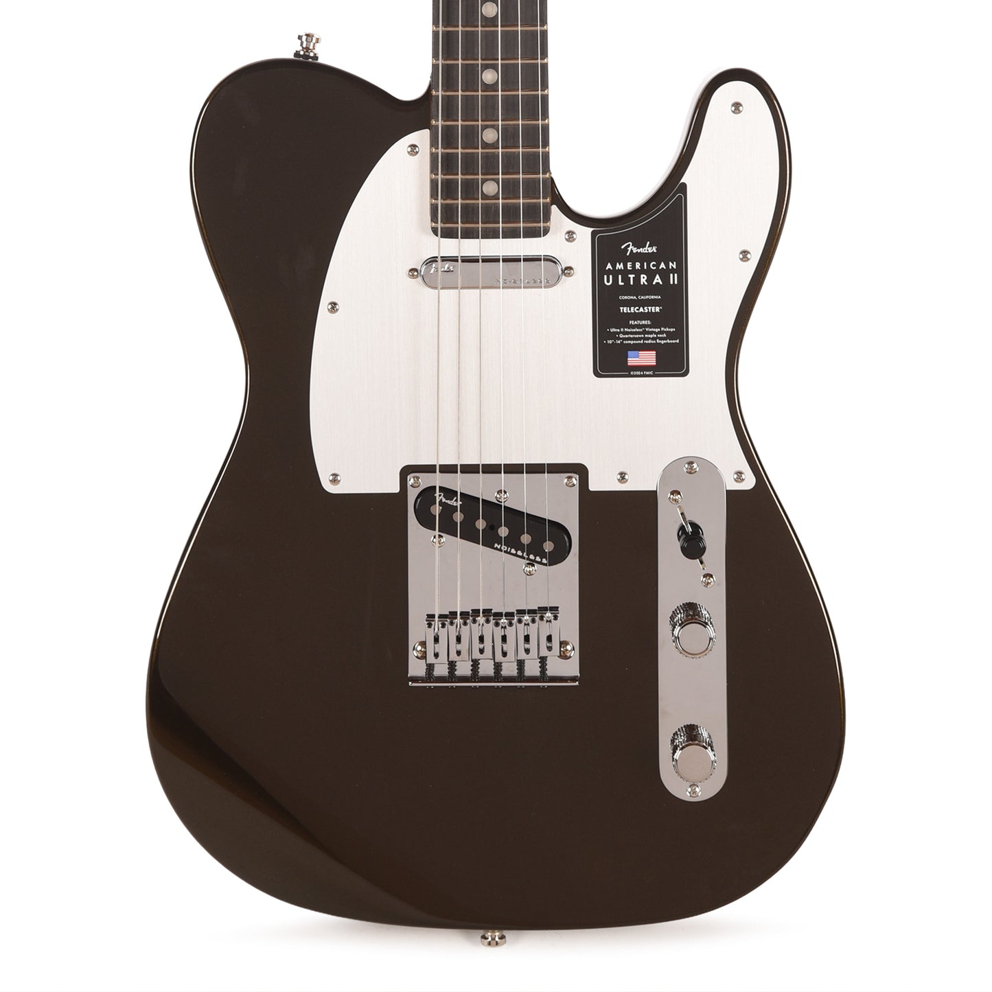 Fender American Ultra II Telecaster Texas Tea Electric Guitars