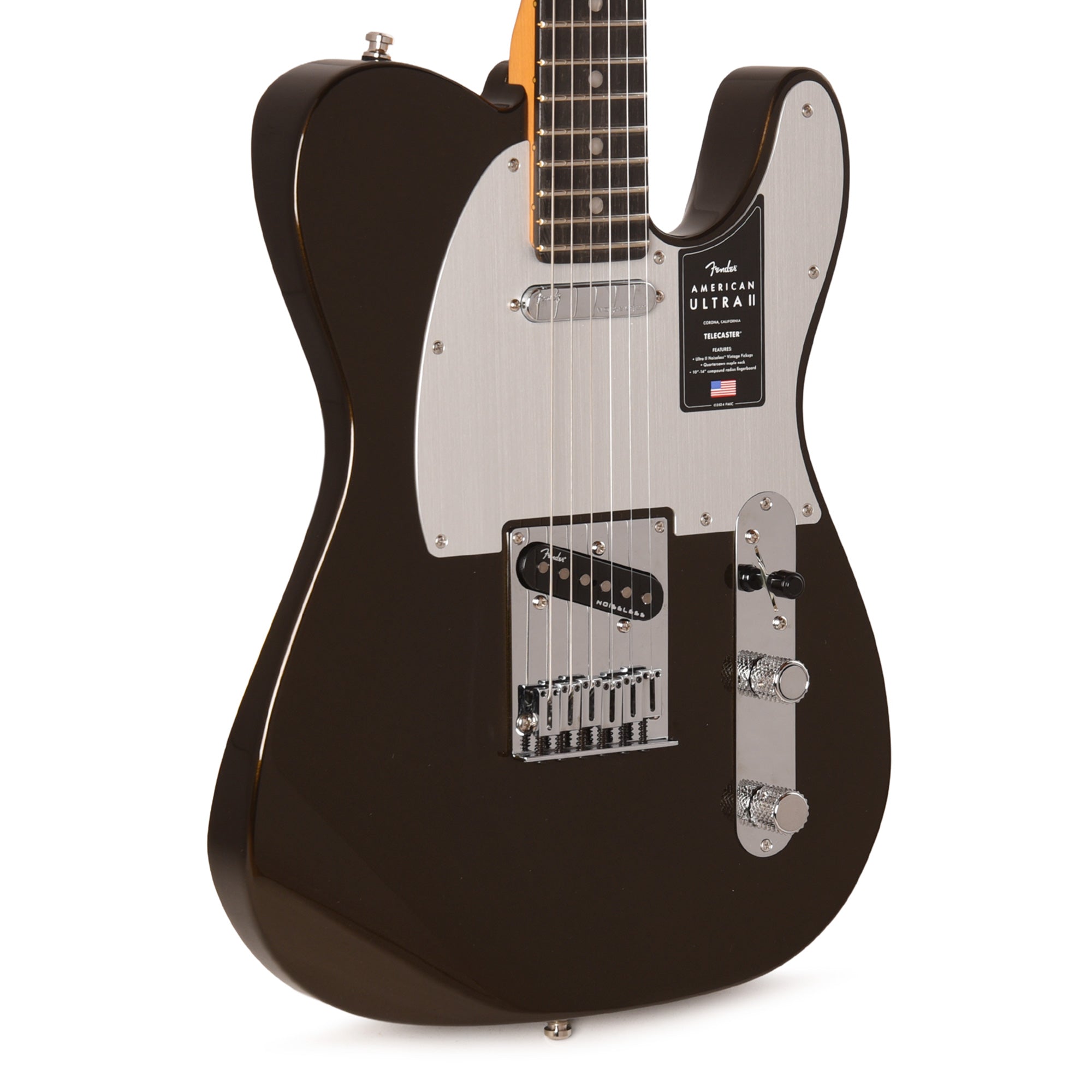 Fender American Ultra II Telecaster Texas Tea Electric Guitars