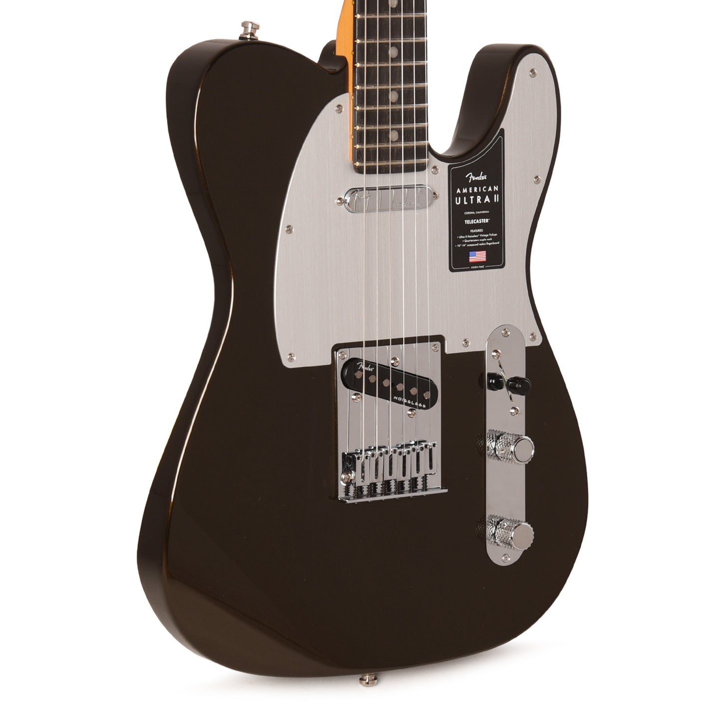 Fender American Ultra II Telecaster Texas Tea Electric Guitars