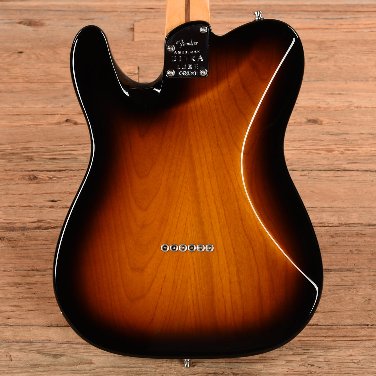 Fender American Ultra Luxe Telecaster Sunburst 2024 Electric Guitars