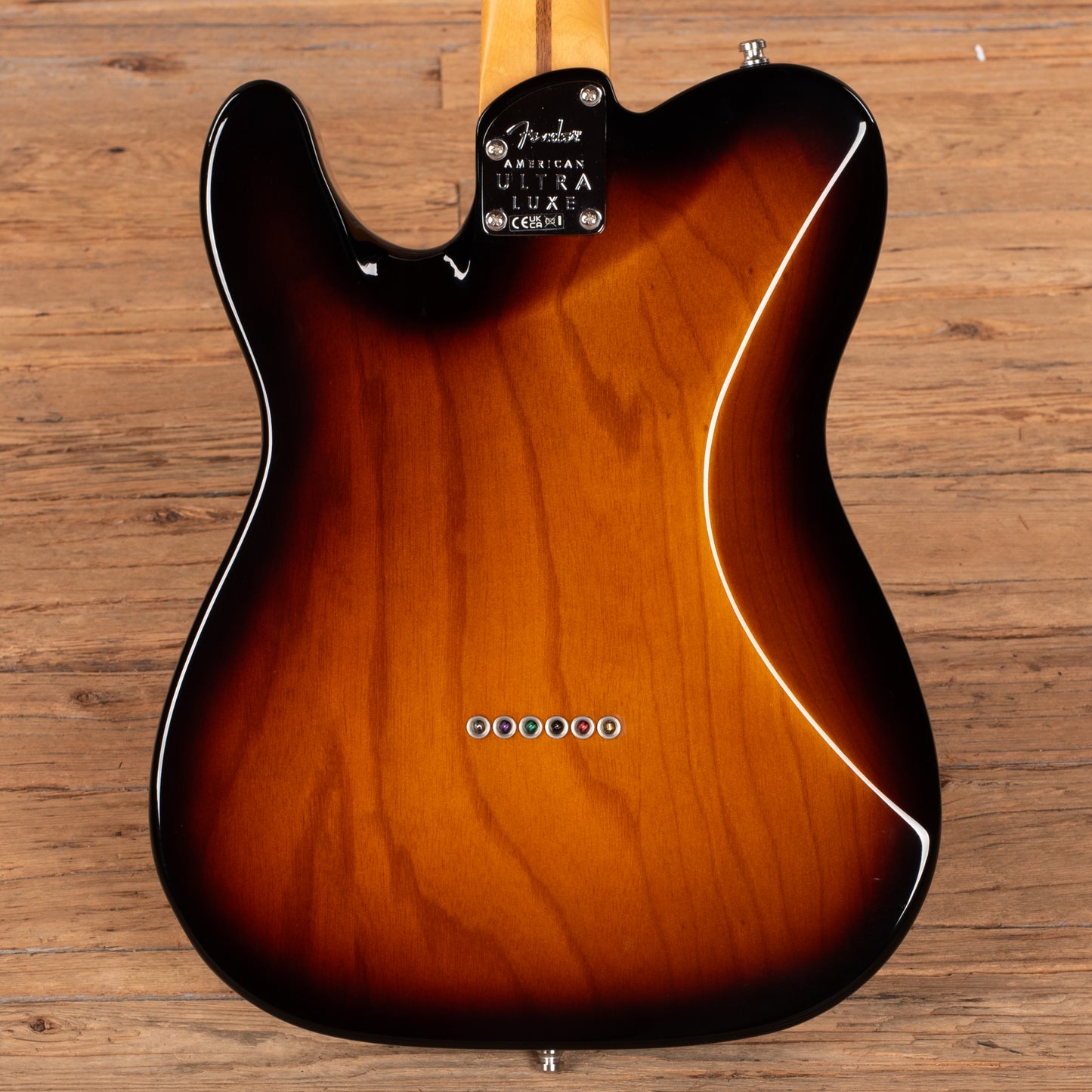 Fender American Ultra Luxe Telecaster Sunburst 2025 Electric Guitars