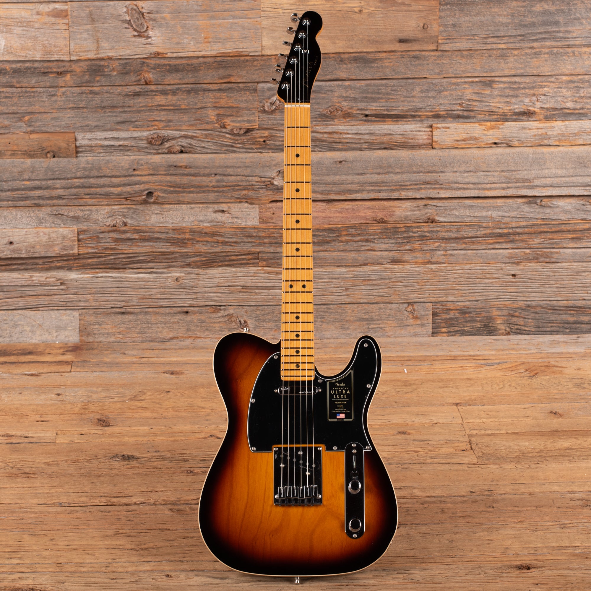Fender American Ultra Luxe Telecaster Sunburst 2025 Electric Guitars