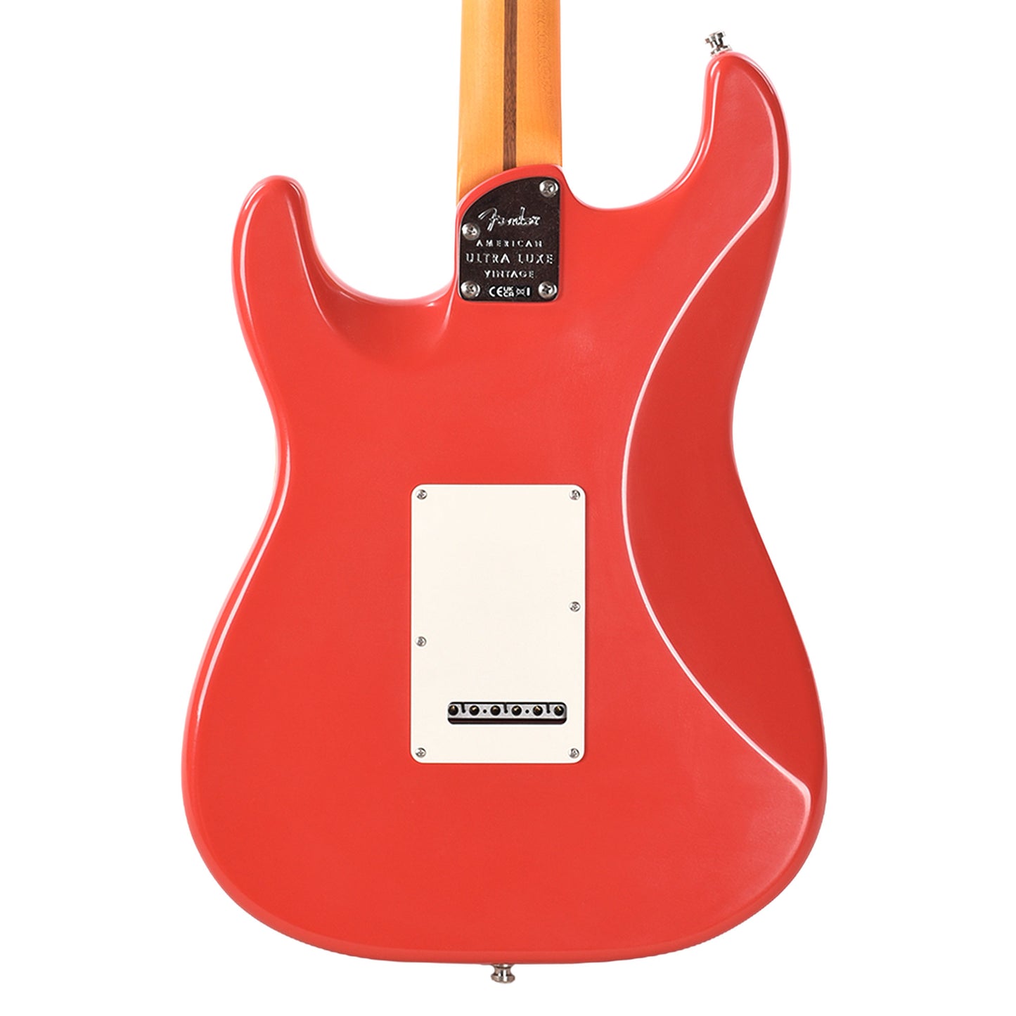 Fender American Ultra Luxe Vintage '60s Stratocaster HSS Fiesta Red Electric Guitars