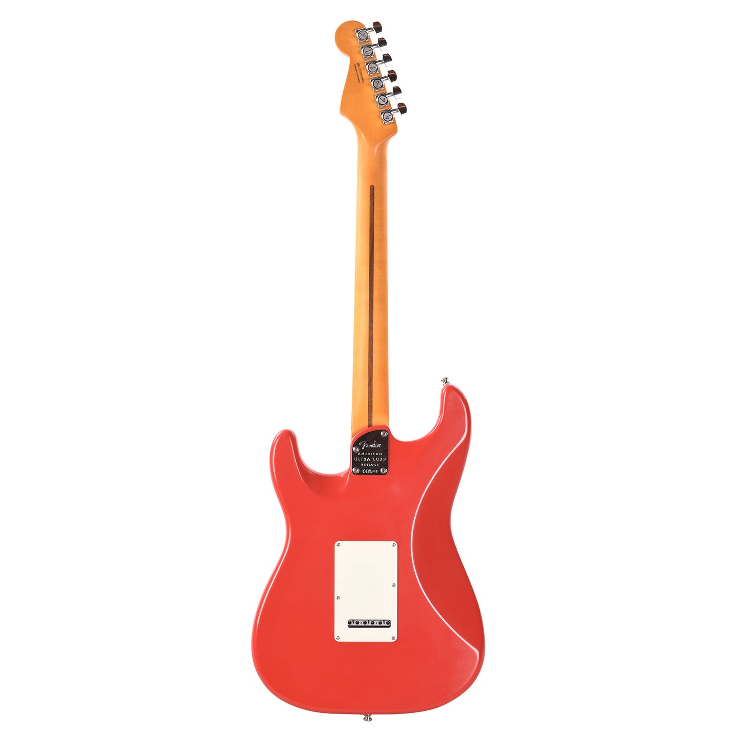 Fender American Ultra Luxe Vintage '60s Stratocaster HSS Fiesta Red Electric Guitars