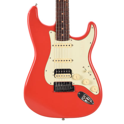 Fender American Ultra Luxe Vintage '60s Stratocaster HSS Fiesta Red Electric Guitars