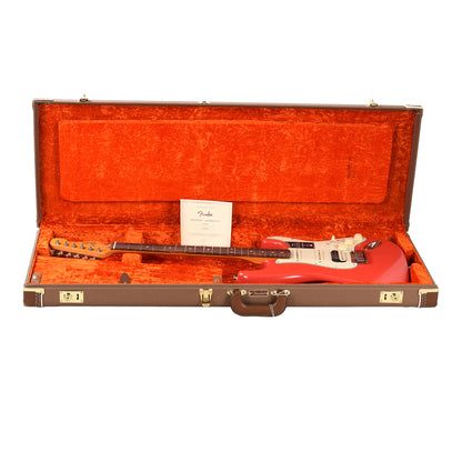 Fender American Ultra Luxe Vintage '60s Stratocaster HSS Fiesta Red Electric Guitars