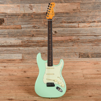 Fender American Ultra Luxe Vintage '60s Stratocaster Surf Green 2025 Electric Guitars