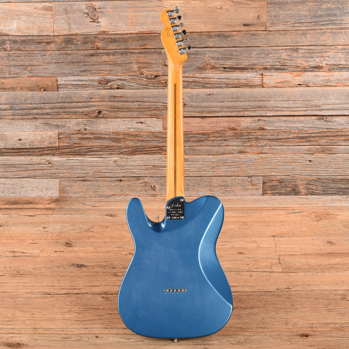 Fender American Ultra Luxe Vintage '60s Telecaster Custom Lake Placid Blue 2025 Electric Guitars