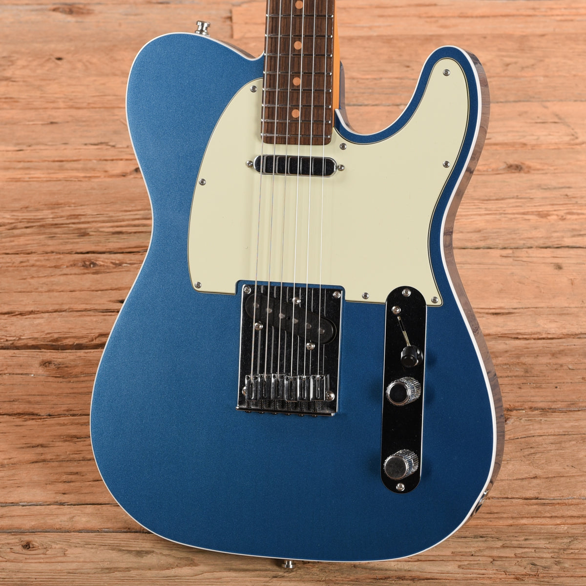 Fender American Ultra Luxe Vintage '60s Telecaster Custom Lake Placid Blue 2025 Electric Guitars