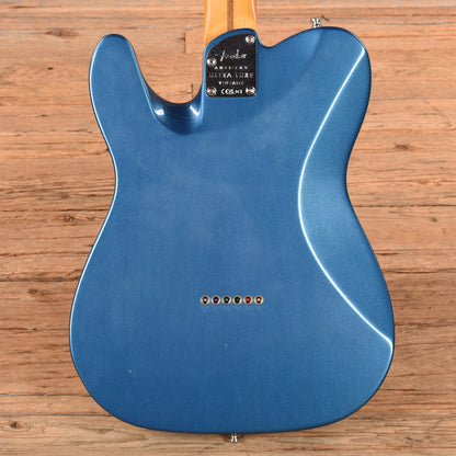 Fender American Ultra Luxe Vintage '60s Telecaster Custom Lake Placid Blue 2025 Electric Guitars