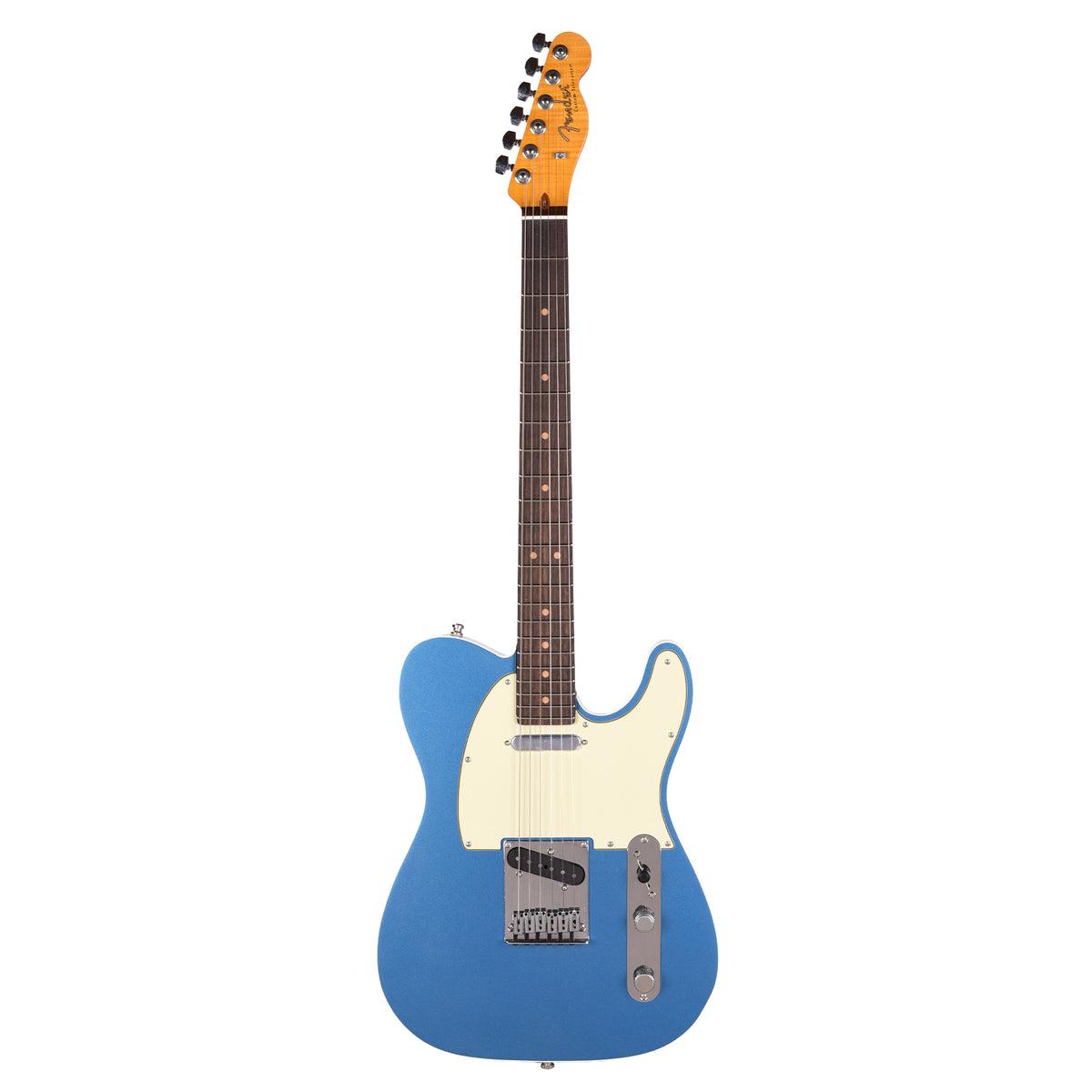 Fender American Ultra Luxe Vintage '60s Telecaster Custom Lake Placid Blue Electric Guitars