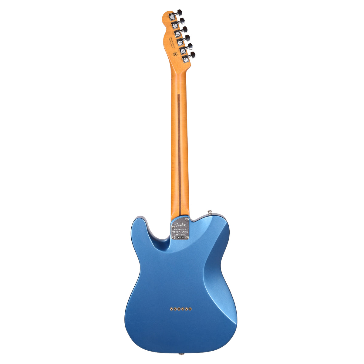 Fender American Ultra Luxe Vintage '60s Telecaster Custom Lake Placid Blue Electric Guitars