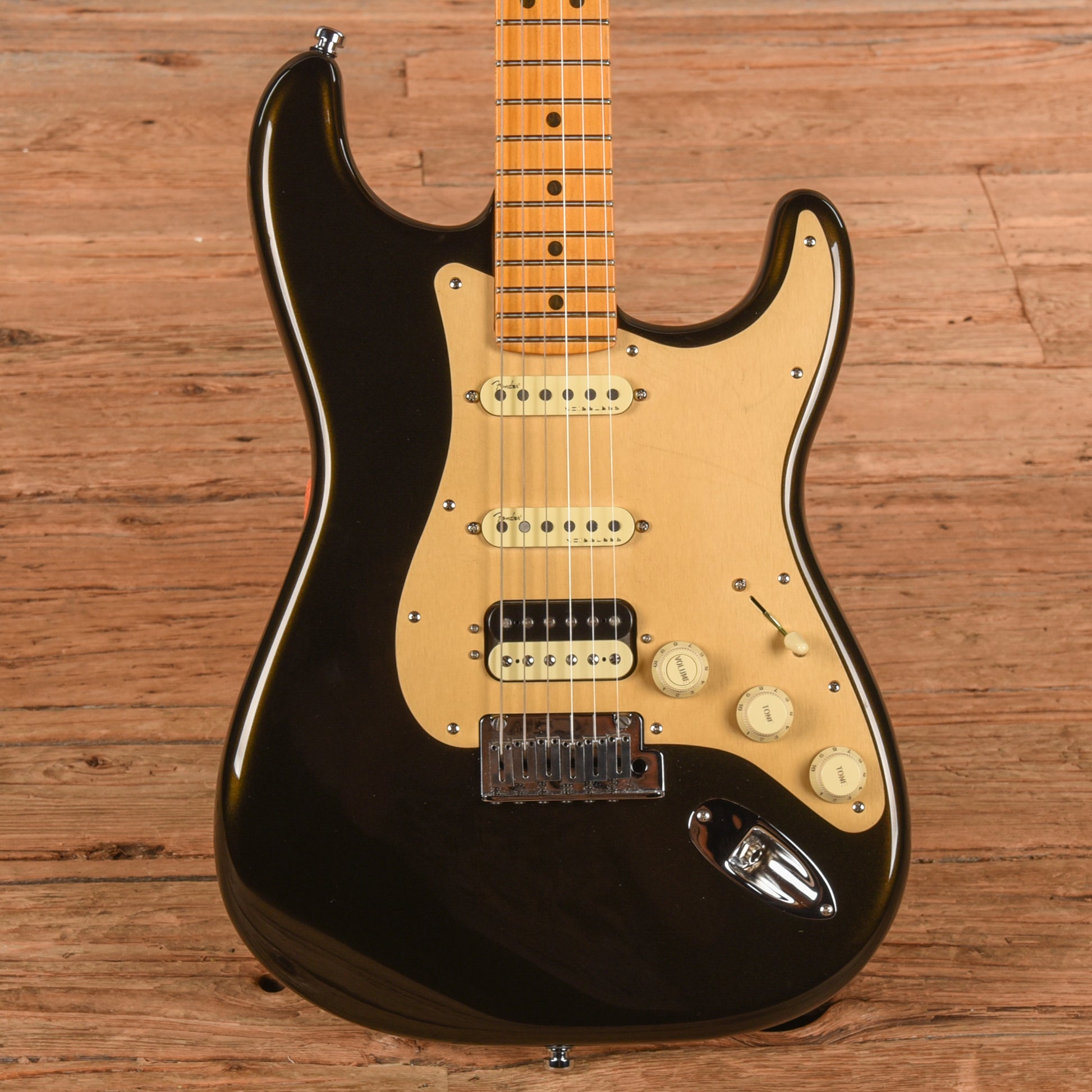Fender American Ultra Stratocaster HSS Texas Tea 2023 Electric Guitars