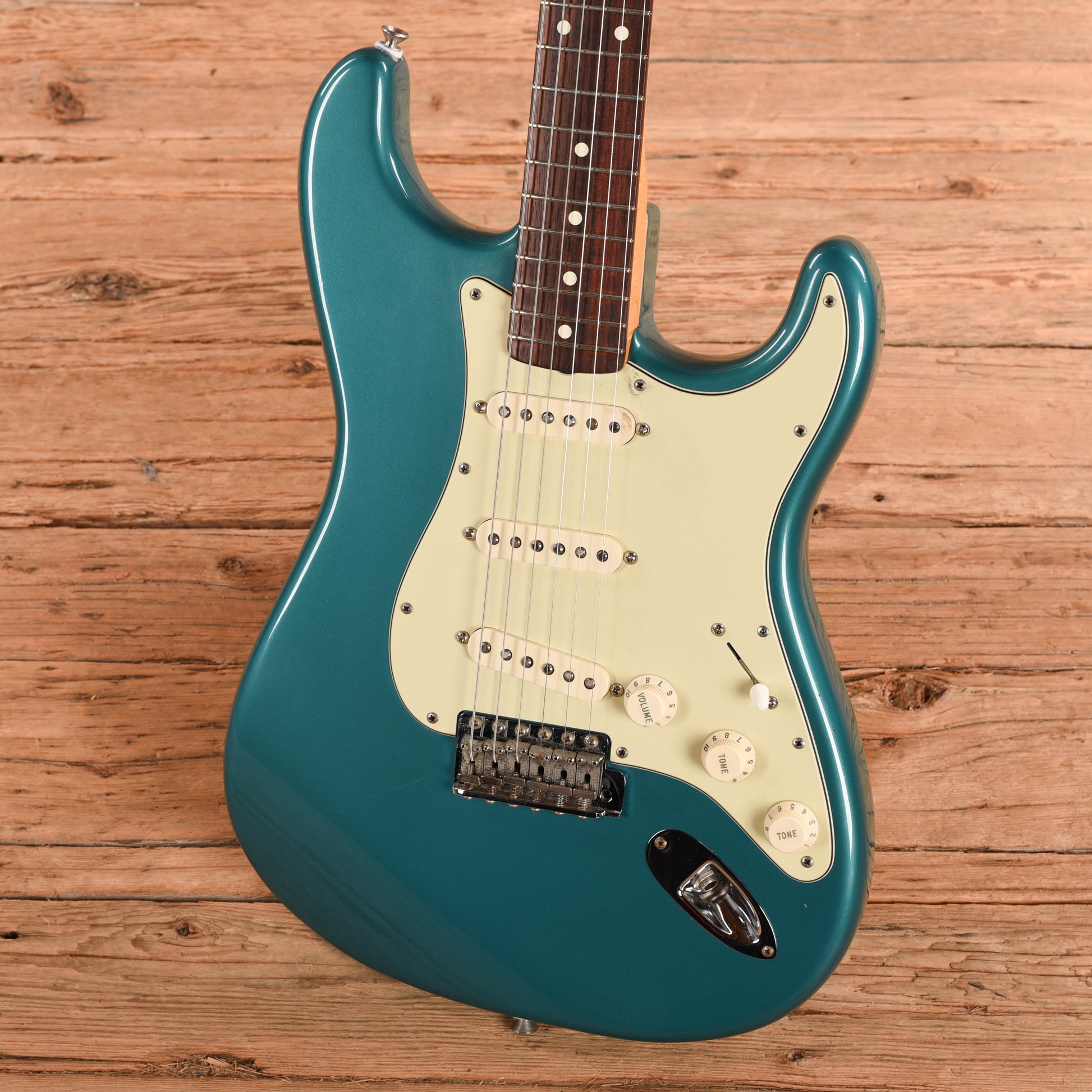 Fender American Vintage '62 Stratocaster Ocean Turquoise 2005 Electric Guitars