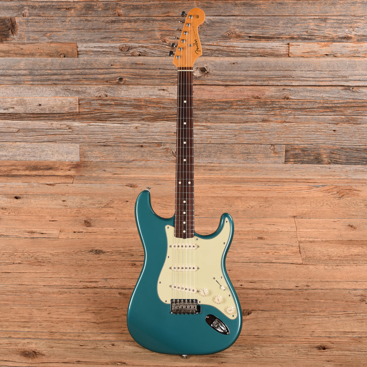 Fender American Vintage '62 Stratocaster Ocean Turquoise 2005 Electric Guitars