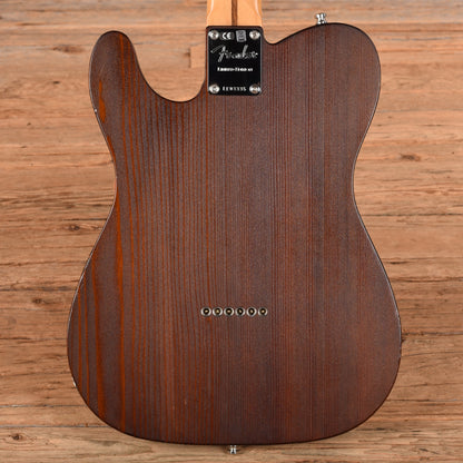 Fender American Vintage Hot Rod 50s Telecaster Reclaimed Redwood Brown 2015 Electric Guitars