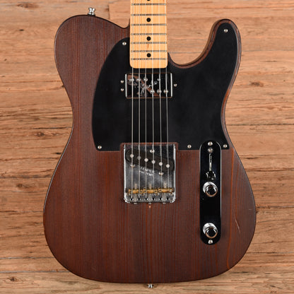 Fender American Vintage Hot Rod 50s Telecaster Reclaimed Redwood Brown 2015 Electric Guitars