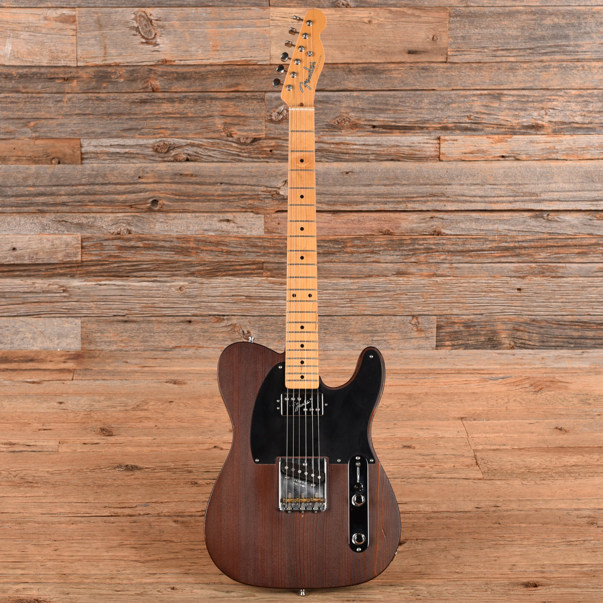Fender American Vintage Hot Rod 50s Telecaster Reclaimed Redwood Brown 2015 Electric Guitars