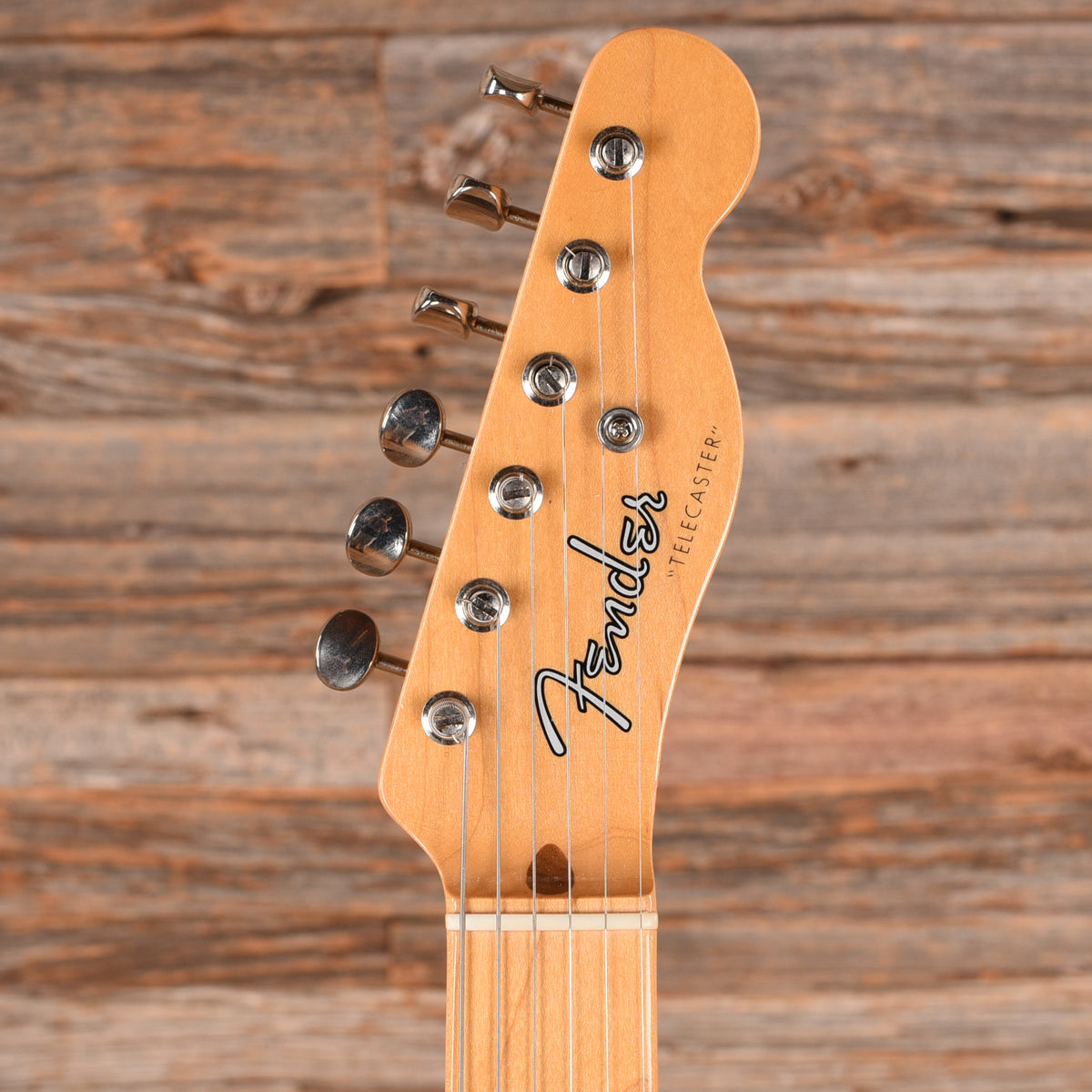 Fender American Vintage Hot Rod 50s Telecaster Reclaimed Redwood Brown 2015 Electric Guitars