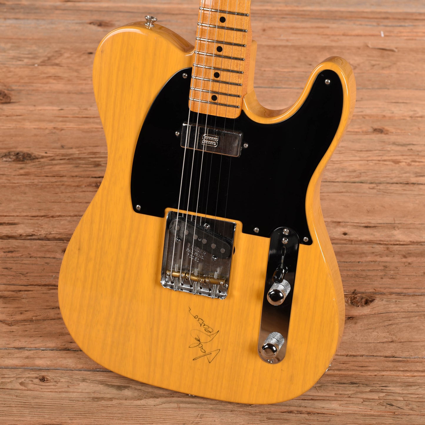 Fender American Vintage Hot Rod '52 Telecaster Butterscotch Blonde Electric Guitars