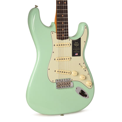 Fender American Vintage II 1961 Stratocaster Surf Green Electric Guitars