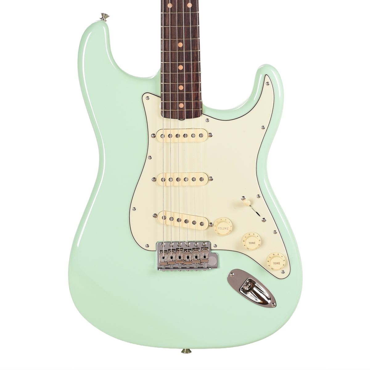 Fender American Vintage II 1961 Stratocaster Surf Green Electric Guitars