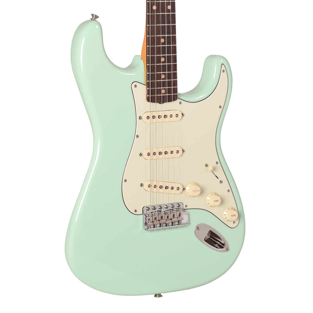 Fender American Vintage II 1961 Stratocaster Surf Green Electric Guitars