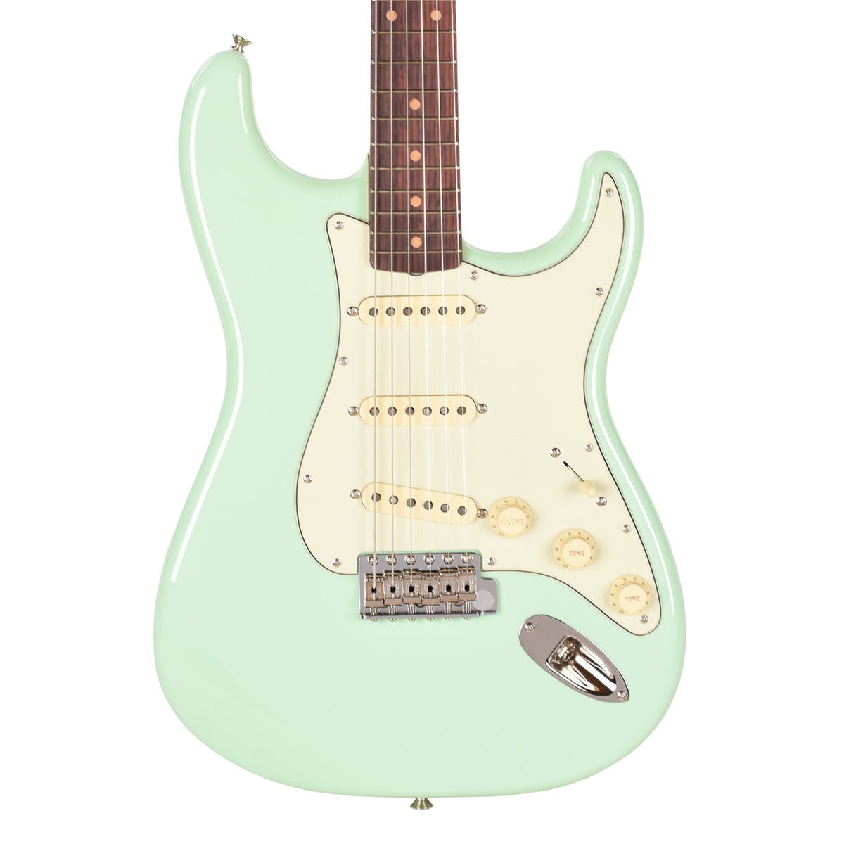 Fender American Vintage II 1961 Stratocaster Surf Green Electric Guitars