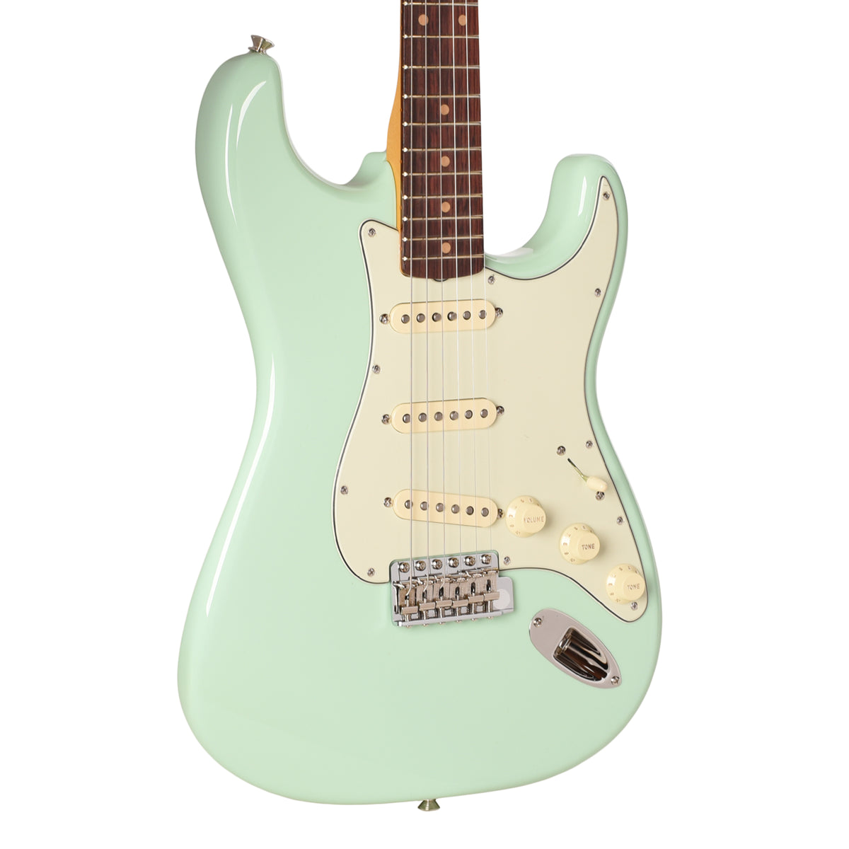Fender American Vintage II 1961 Stratocaster Surf Green Electric Guitars