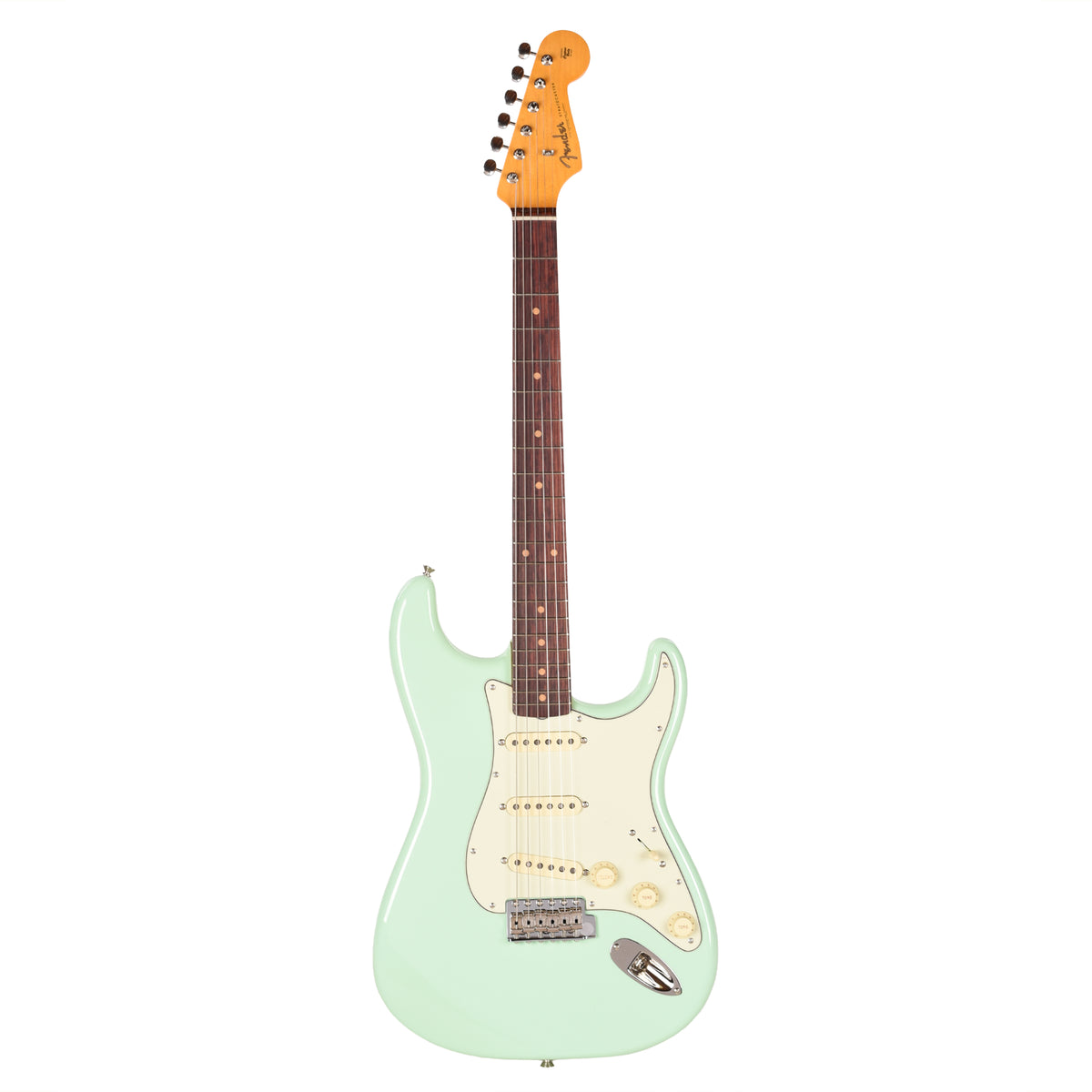 Fender American Vintage II 1961 Stratocaster Surf Green Electric Guitars
