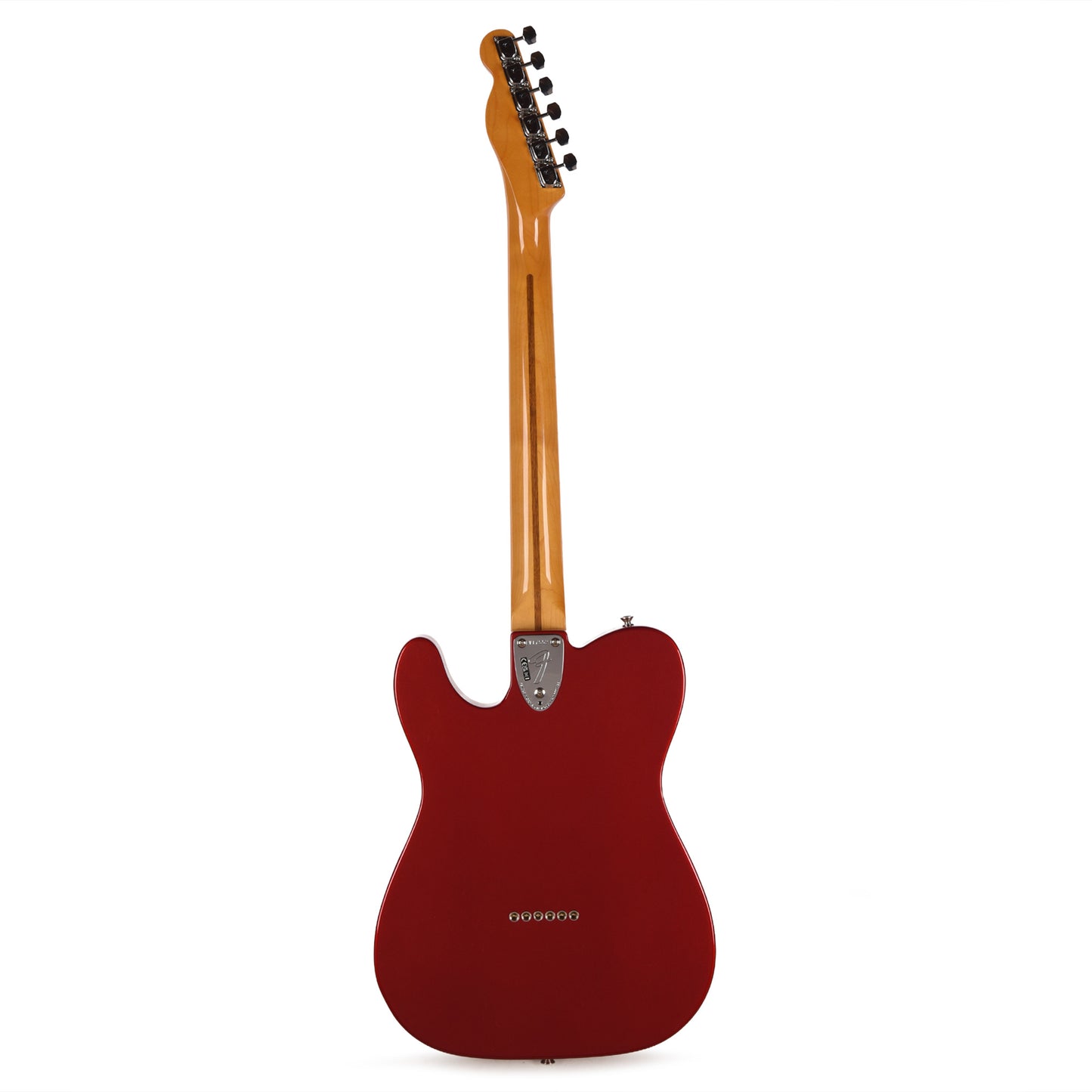 Fender American Vintage II 1972 Telecaster Thinline Candy Apple Red Electric Guitars