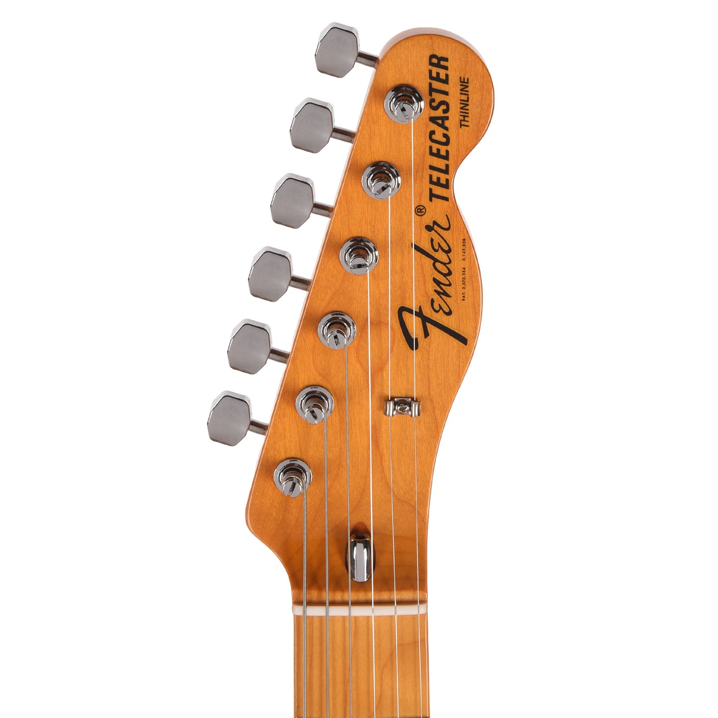 Fender American Vintage II 1972 Telecaster Thinline Candy Apple Red Electric Guitars