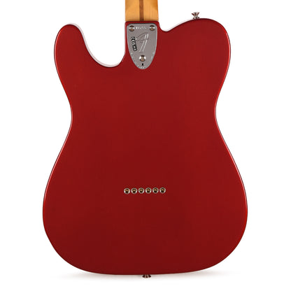 Fender American Vintage II 1972 Telecaster Thinline Candy Apple Red Electric Guitars