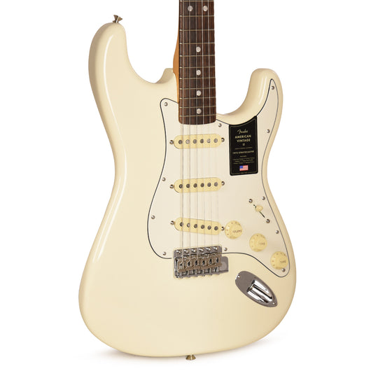 Fender American Vintage II 1973 Stratocaster Olympic White Electric Guitars