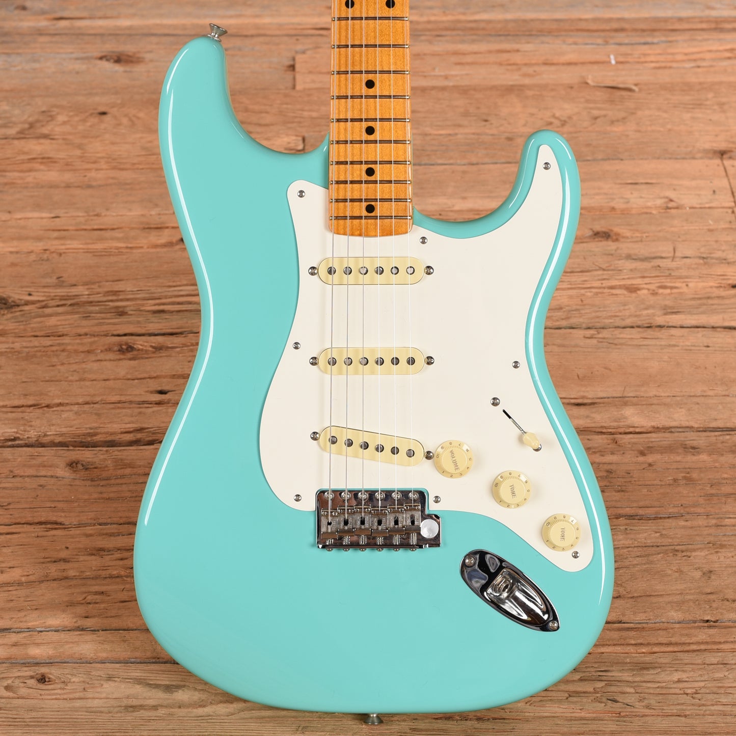 Fender American Vintage II '57 Stratocaster Sea Foam Green 2024 Electric Guitars